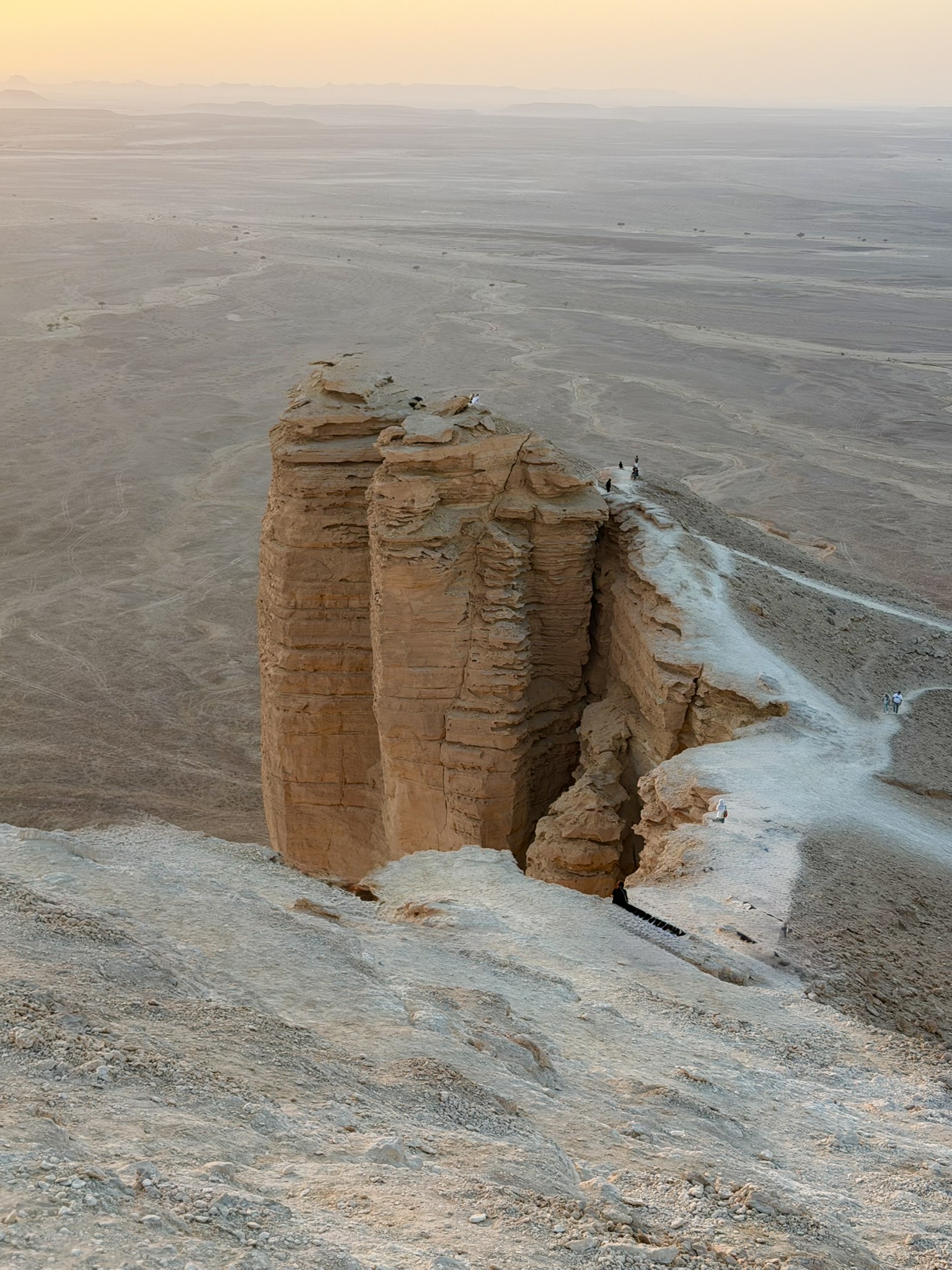 Edge of the World cliff formation