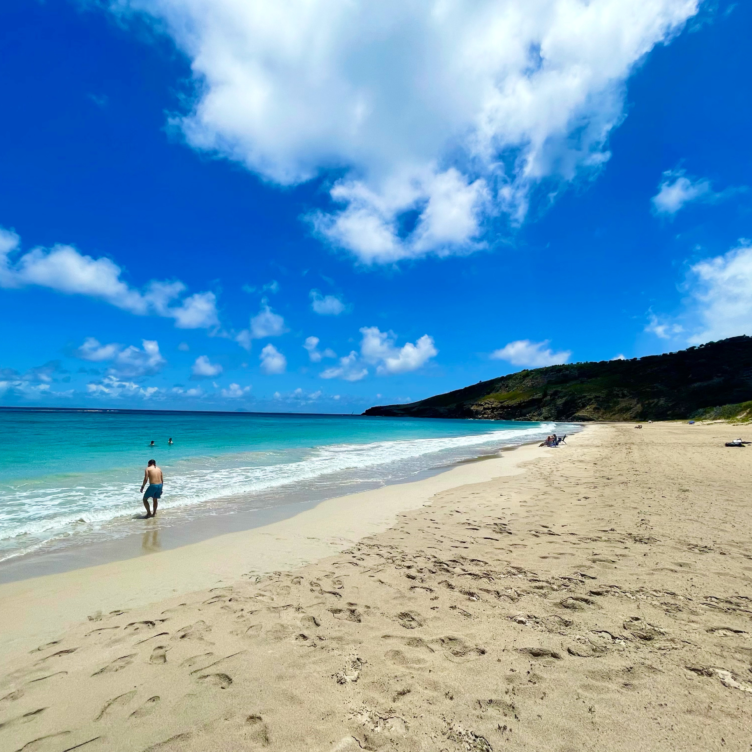 Saline Beach - wild and unspoiled with turquoise water